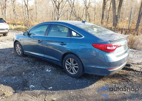 2016 Hyundai Sonata z USA, uszkodzony, nr VIN 5NPE24AF3GH403963